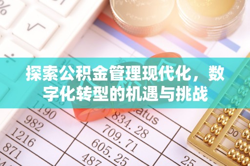 仁寿探索公积金管理现代化，数字化转型的机遇与挑战