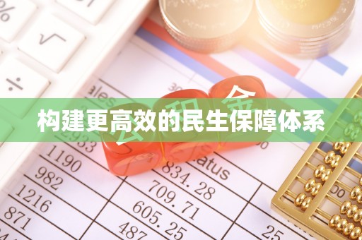 仁寿构建更高效的民生保障体系