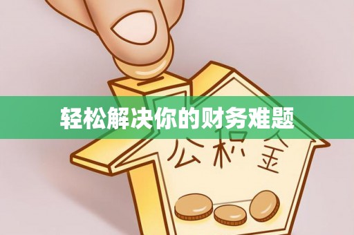 仁寿轻松解决你的财务难题