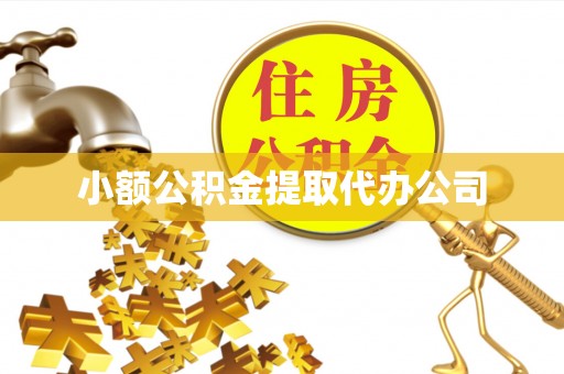 仁寿小额公积金提取代办公司
