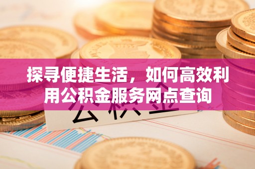 仁寿探寻便捷生活，如何高效利用公积金服务网点查询