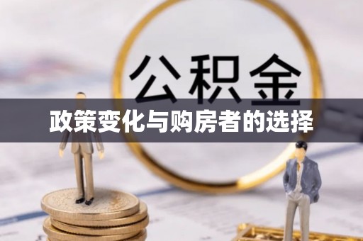仁寿政策变化与购房者的选择