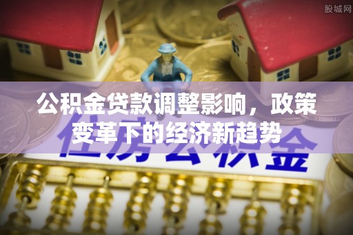 仁寿公积金贷款调整影响，政策变革下的经济新趋势