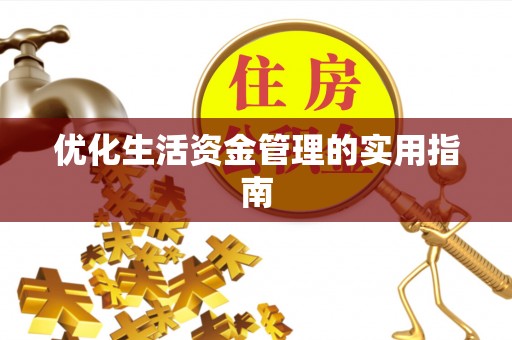 仁寿优化生活资金管理的实用指南