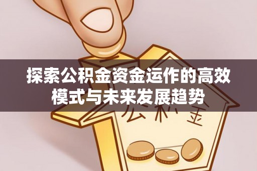 仁寿探索公积金资金运作的高效模式与未来发展趋势